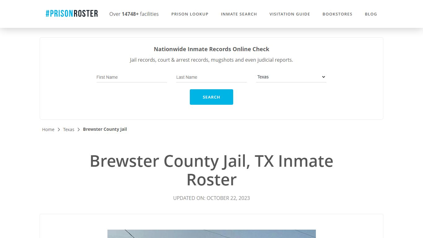 Brewster County Jail, TX Inmate Roster - Prisonroster